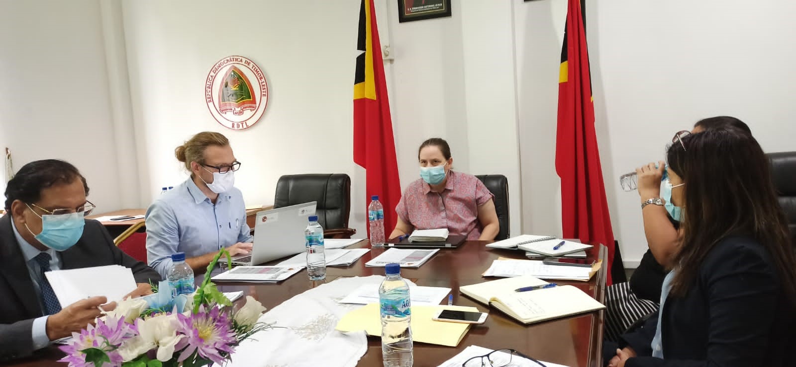 Sarah and TL colleagues